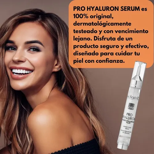 Idraet Pro Hyaluron Serum Antiarrugas Antiedad Tensor Afirma
