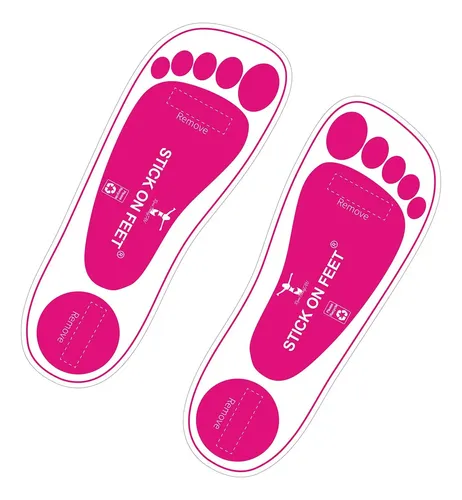 Protectores Adhesivos Para Pies Stickonfeet Premium Para Bro