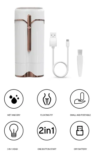 Depiladora Recargable Depiladora Facial Eléctrica Efficie