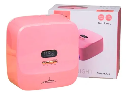 Cabina Lampara Uv Led Paris Night 48w Sirena A10 Profesional