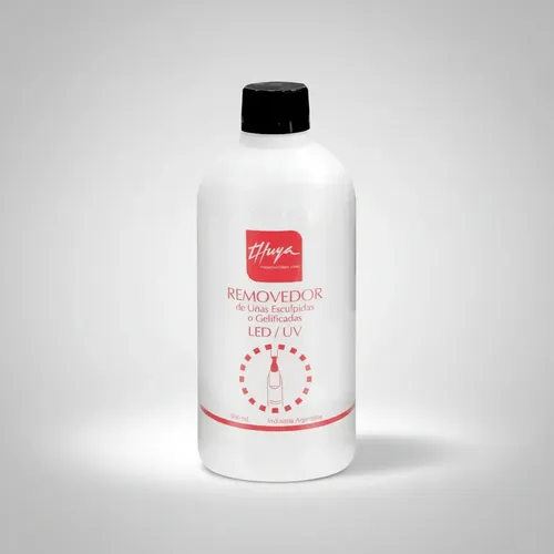 Removedor De Esmalte Semipermanentes Para Uñas Thuya X500 Ml