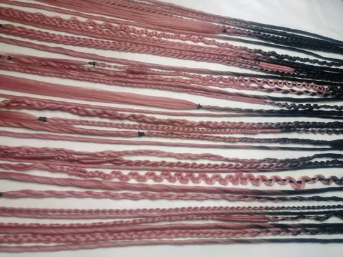 Pack X 34 Dreadlocks Boho Chic Moda Verano Extension Trenzas