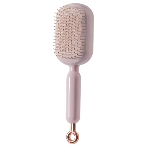Peine Masaje Cojín Retráctil Cepillo Autolimpiante Cabello