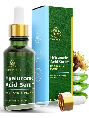 Serum Acido Hyaluronico Tree Life. Made In Usa. 60ml Premium