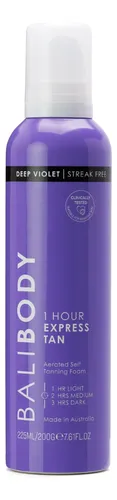 Autobronceador Bali Body Deep Violet 225 Ml Express Tan
