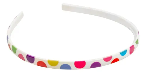 Vinchas Pelo 8mm Diseños Varios 6 Colores Pack X 12 Unidades