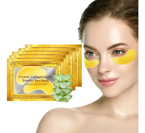 Máscara Facial Colágeno Oro Antiarrugas 25 Pares Todo Tipo De Piel