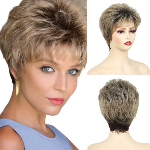 Castaño Oscuro Cabello Corto