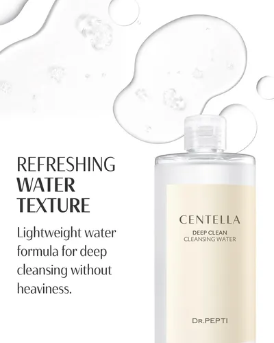 Agua Limpiadora Micelar Dr.pepti Centella 400 Ml