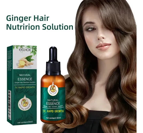 Aceite Esencial De Jengibre Para El Cuidado Del Cabello: Par