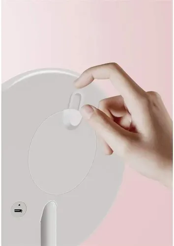 Espejo Luz Led Táctil 360° Maquillaje Usb Espejo Aumento 5x