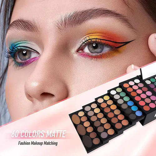 +paleta Maquillaje 142 Sombras Ojos Completa100