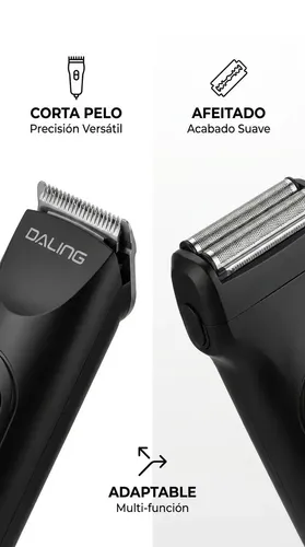 Corta Pelo Corporal Hombre Afeitadora Inalambrica Recargable