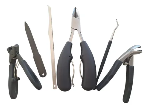 Kit Pedicuria Manicuria Alicate Corta Uñas Profesional