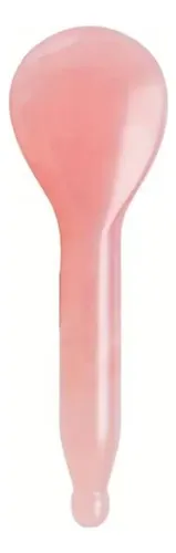 Masajeador For Raspar Facial De Jade Y Cuarzo Rosa,