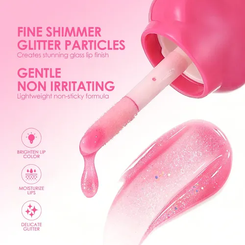 Brillo De Labios De Tres Piezas Que Cambia De Color Con Llav 6ml*3 Pcs