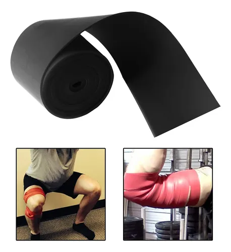 Muscle Compression Floss Band Exercise Wraps Black