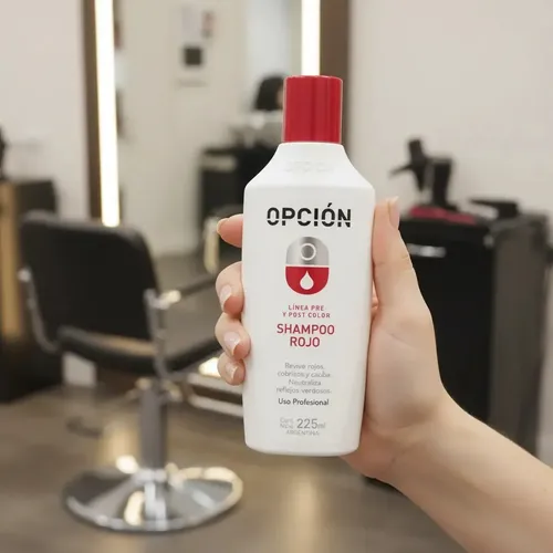 Shampoo Intensificador Cabellos Rojos Cobrizo Caoba 225ml Opción