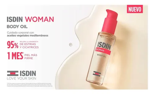 Isdin Aceite Corporal Nutritivo Para Mujer 100ml