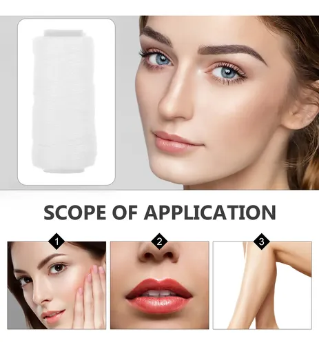 Rollo Depilador De Hilos: Eliminación De Vello Facial Manual