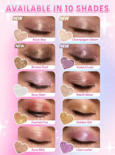 Sheglam Barra De Glaseado Crystal Jelly – Brillo Radiante Tono Del Maquillaje Violet Crush