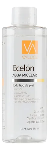 Ecelon Agua Micelar Para Todo Tipo De Piel 6en1 Valuge 190ml