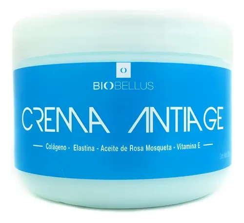 Crema Anti Age Colageno Elastina Biobellus 250ml
