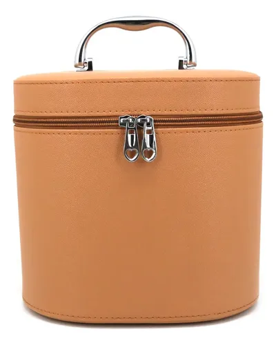 X 2 Organizador Accesorios Cofre Bijou Maquillaje Viaje Color Camel 17725