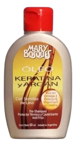 Mary Bosques Oleo Keratina Y Argan Protector Termico X60ml