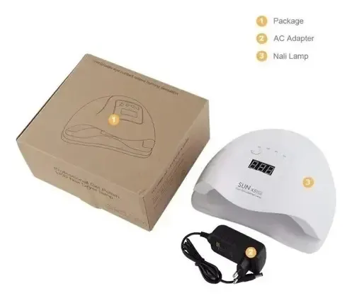 Cabina Uv/led Sun X5 Max 80w Uñas Esculpidas Gelificadas