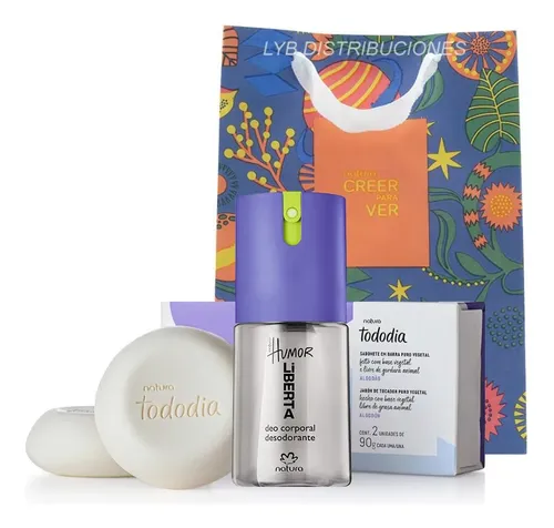 Kit Natura Regalo Rutina Diaria Cuidado Corporal