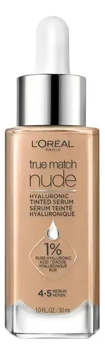 Base de maquillaje en sérum L’Oréal Paris True Match True Match Sérum L’Oréal Paris True Match Sérum tono 4-5 medium – 30mL