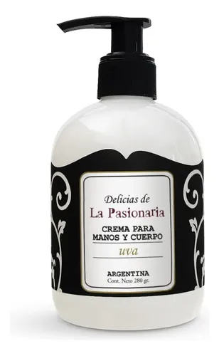 Crema Corporal Y Manos Delicias De La Pasionaria Uva 280g