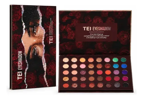 Paleta De Sombras Profesional Tei Cosmética