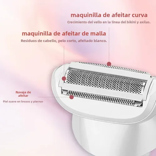 Afeitadora Eléctrica De Depilación Para Mujer Recortadora De