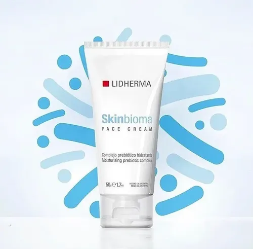Lidherma Skinbioma Face Cream Hidratante Reparadora X50ml
