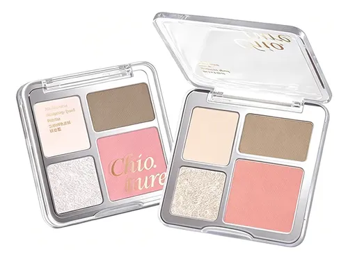 Paleta Facial Todo En Uno Zhiyouquan: Iluminador, Contorno