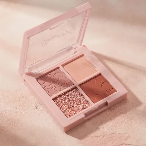 Sakura Novo Paleta 4 Sombras Para Ojos Matte Shimmer