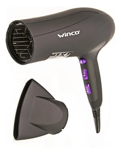 Secador De Pelo Profesional Cabello 2000w Frio Calor Winco E