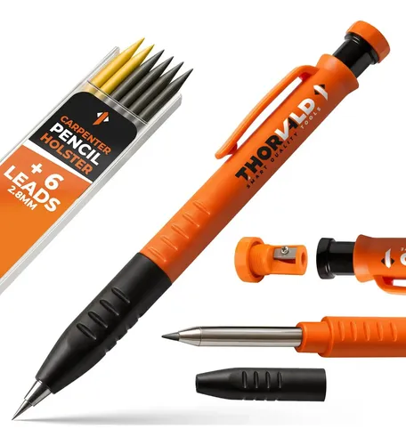 Lapiz Carpintero Thorvald 3en1 2.8mm Sacapuntas