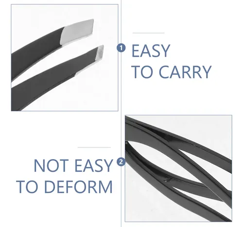 Pinzas Para Cejas Clip Precision, 2 Unidades
