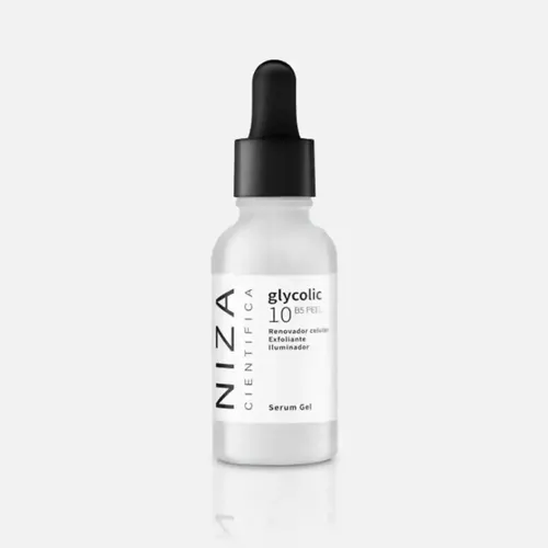 Sérum Niza Cientifica Ácido Glicólico 10% Exfoliante Nocturno 30mL