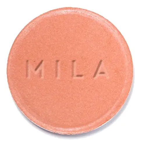 Rubor Compacto Mila Pro Repuesto 3.5g Mate Libre De Crueldad