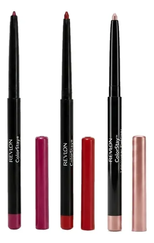 Pack X3 Delineadores De Labios Revlon