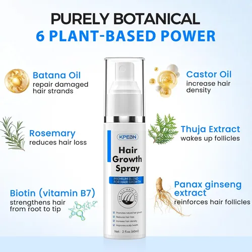 Hair Growth Spray With Batana Oil & Biotin – Scalp Care, 2