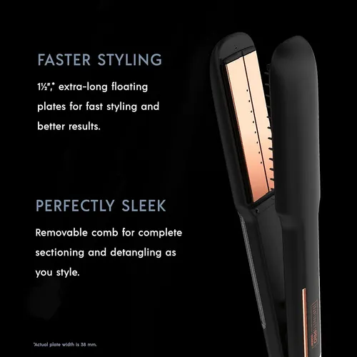 Infinitipro By Conair Plancha Steam Therapy, 1 1/2 Pulgadas.