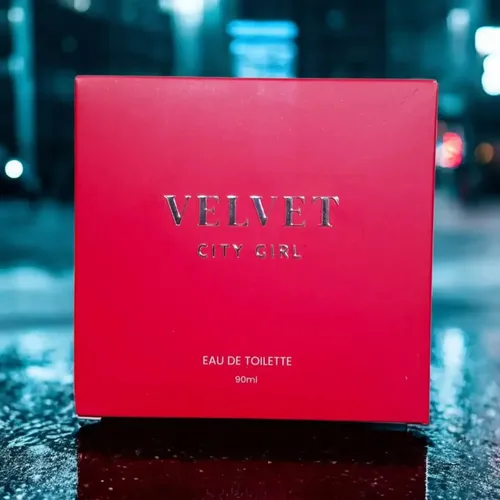 Perfume Eau De Toilette Red Velvet Mujer De City Girl 90ml