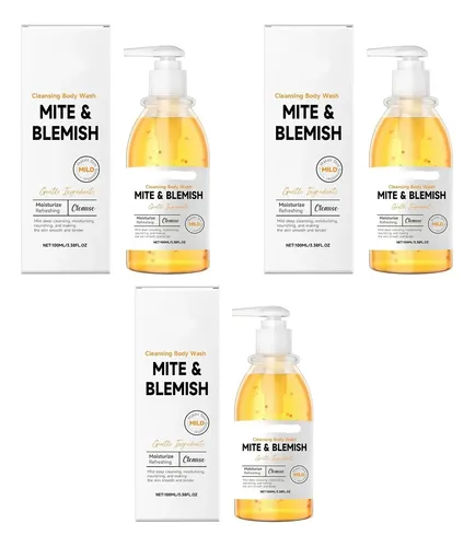 Sabonete Líquido Corporal, 100ml,3 Unidade