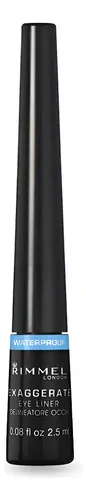 Rimmel Delineador Ojos Líquido Waterproof Exaggerate Black