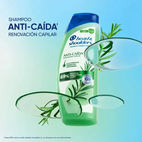 Shampoo Anticaída Romero 650ml Head & Shoulders